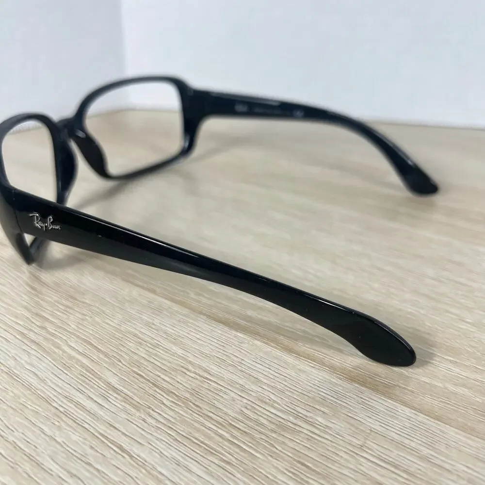 Ray-Ban RB4068 601 Sunglasses Black FRAMES ONLY Wrap Made in Italy